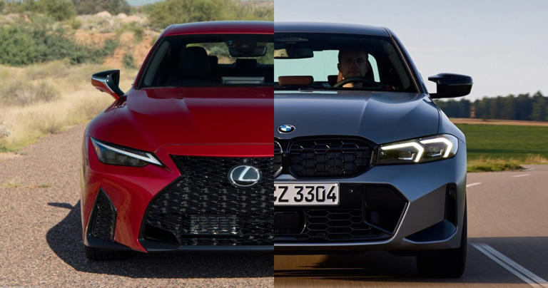 Compared to the BMW M340i, the 2023 Lexus IS 500 F-Sport has several advantages