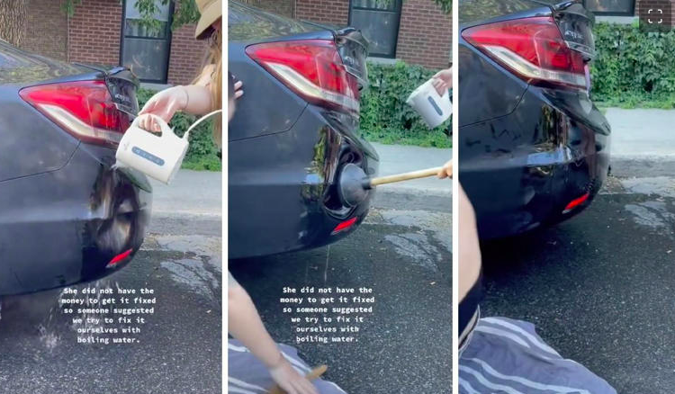 Can You Use a Plunger and Hot Water to Fix a Dent in Your Car?